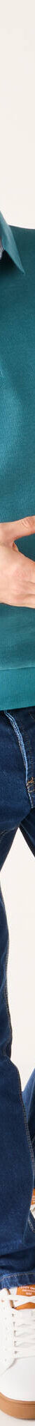 Sweat chaud col polo brodé poitrine maille côtelée (bleu océan) Sweat chaud col polo brodé poitrine maille côtelée (bleu océan)